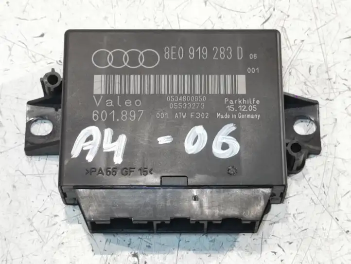 Audi A4 S4 B7 8E 8H (2004 - 2009) 8E0919283D Блок управления парктрониками — фото 1