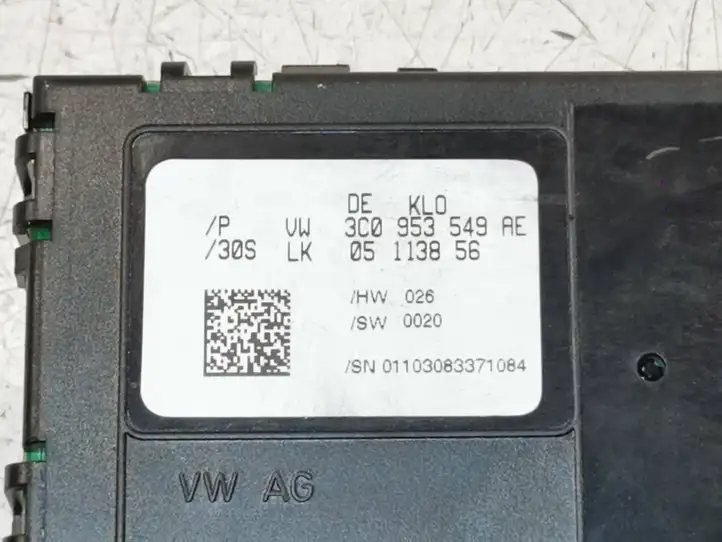 Volkswagen PASSAT B6 (2005 - 2010) 3C0953549AE Датчик угла поворота руля — фото 3
