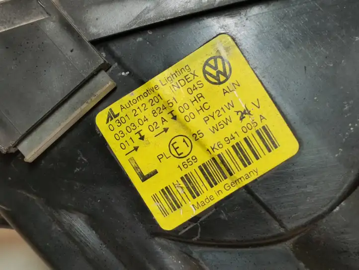 Volkswagen Golf V (2003 - 2009) 1K6941005A Передняя фара — фото 5