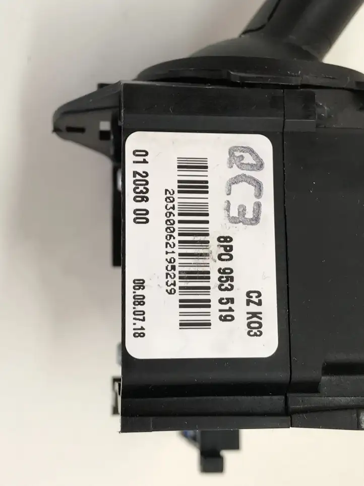 Audi A3/S3 8P (2004 - 2008) 8P0953519 Переключатель стеклоочистителей — фото 3