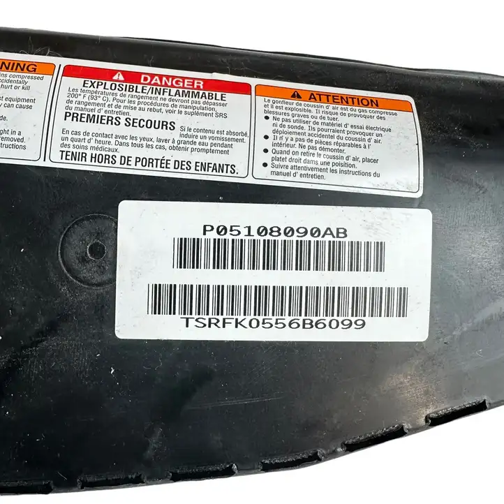 Dodge Grand Caravan (2007 - 2020) P05108090AB Подушка безопасности сиденья — фото 5