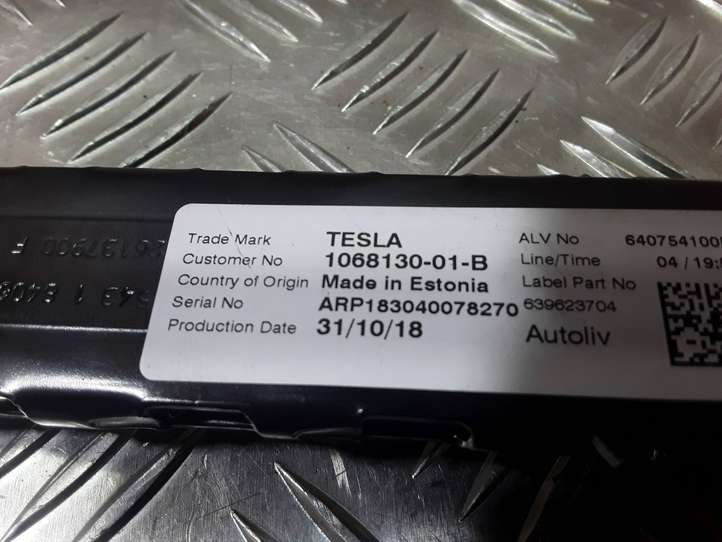 Tesla Model 3 (2017 - 2023)  106813001B Регулятор высоты ремня безопасности