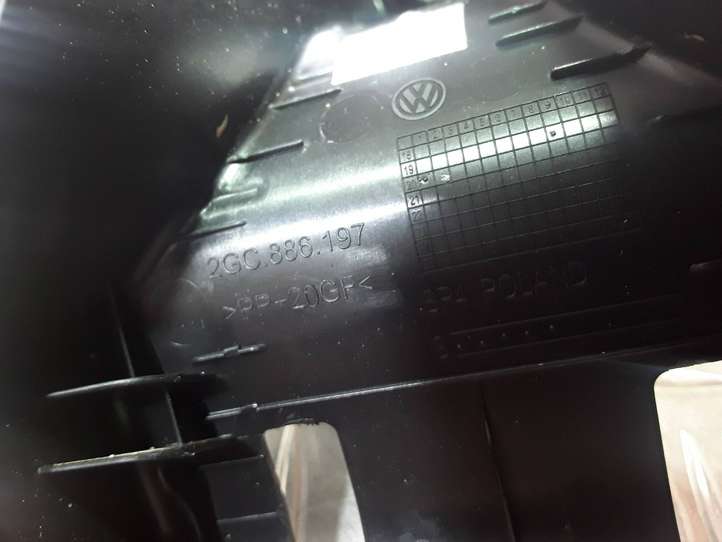 Volkswagen T-Roc (2017 - )  3CC886197 Заглушка, крышка ISOFIX