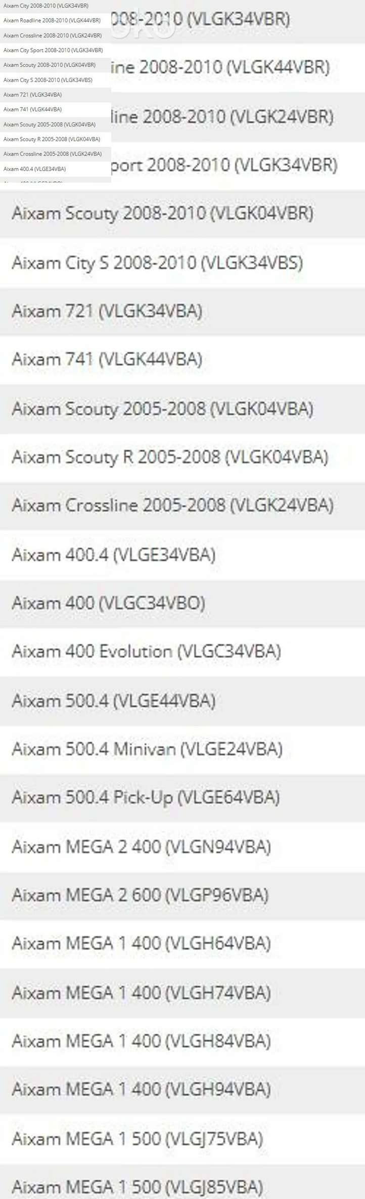 Aixam Mega (2003 - )  220412 Шарнир