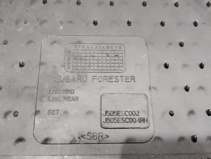Subaru Forester SH (2008 - 2013) J505ESC002 Задний коврик салона — фото 2