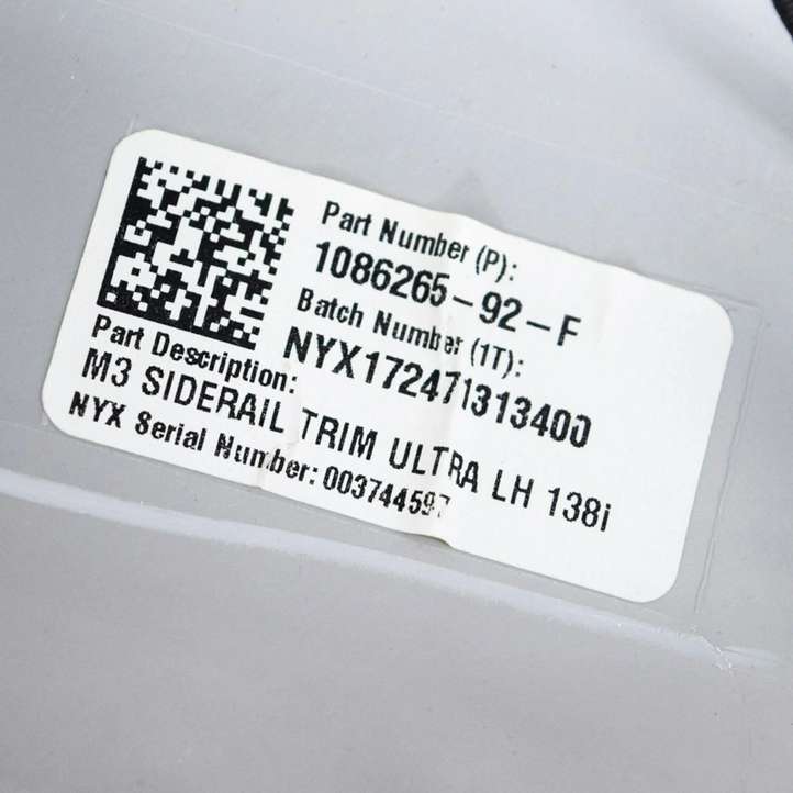 Tesla Model 3 (2017 - 2023)  108626592F Потолок