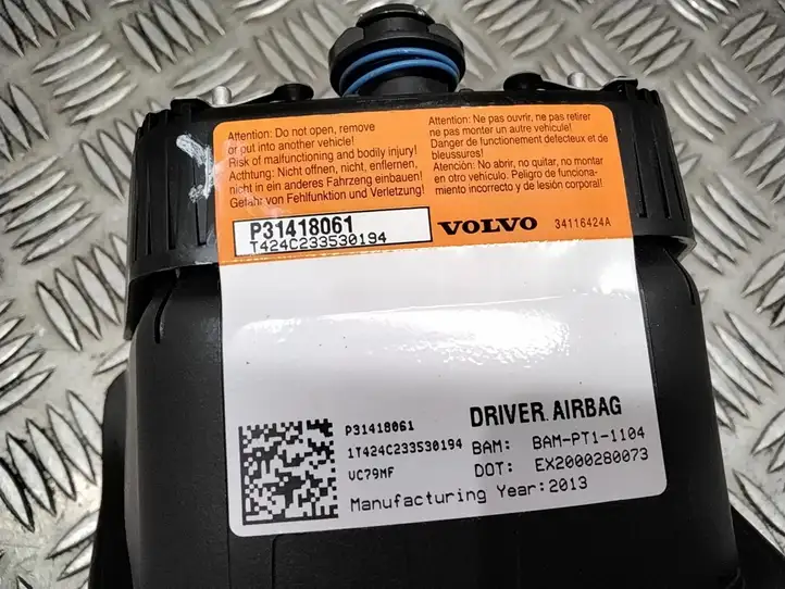 Volvo V70 (2013 - 2016) P31418061 Подушка безопасности руля — фото 6