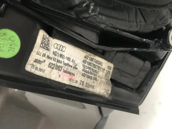 Audi A6 C7 (2011 - 2014) 4G1857409AL Боковое зеркало с электроприводом — фото 9