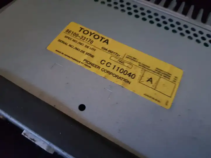 Lexus ES 250 - 300 - 330 (1996 - 2001) 8610033170 Усилитель звука — фото 2