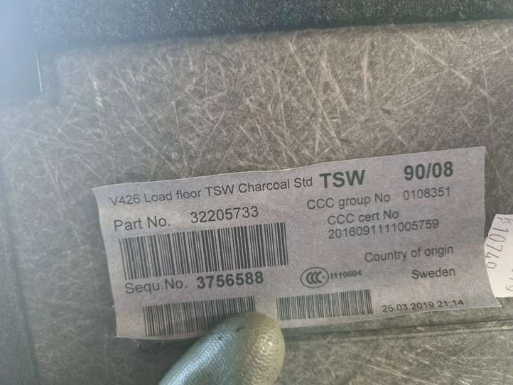 Volvo XC60 (2017 - )  32205733  Коврик багажника