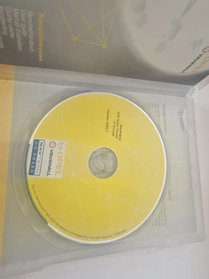 Opel Astra H (2004 - 2009) 13132439 Навигационные карты CD/DVD — фото 2
