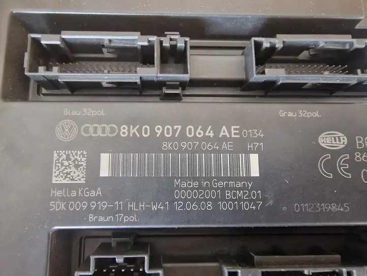 Audi A4 S4 B8 8K (2011 - 2015) 8K0907064AE Модуль комфорта — фото 2