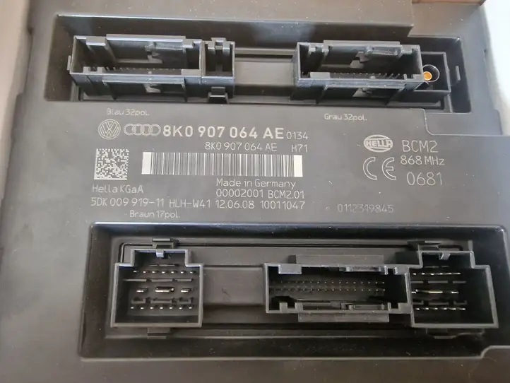 Audi A4 S4 B8 8K (2011 - 2015) 8K0907064AE Модуль комфорта — фото 4