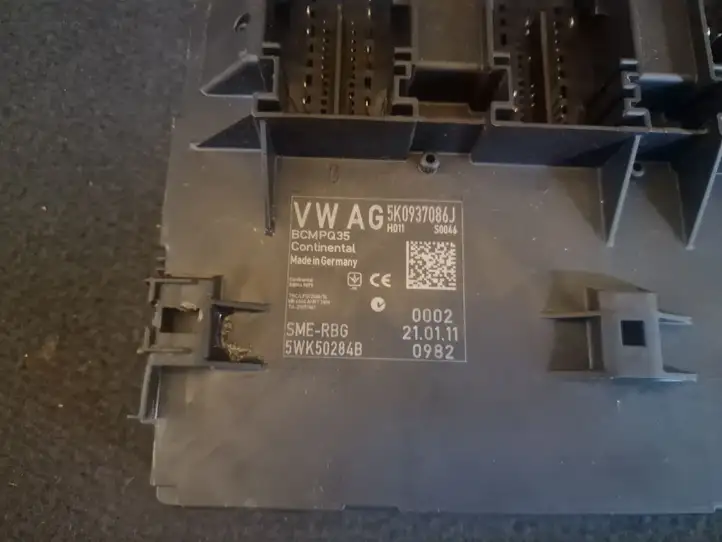 Volkswagen Sharan (2010 - 2015) 5K0937086J Модуль комфорта — фото 4