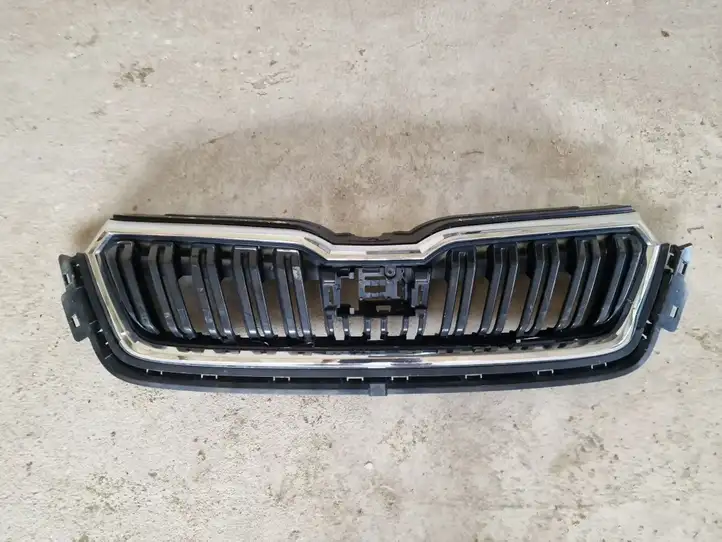 Skoda Kamiq (2019 - ) 658853653 Верхняя решетка радиатора — фото 1