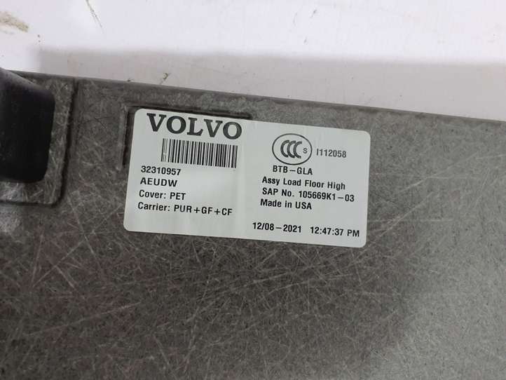 Volvo S60 (2018 - )  32310957  Коврик багажника