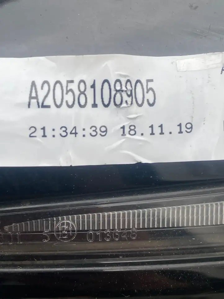 Mercedes-Benz C W205 (2014 - 2021) A2058108905 Боковое зеркало с электроприводом — фото 2