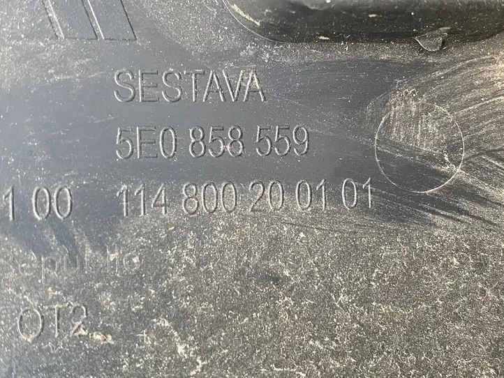 Skoda Octavia Mk3 (5E) (2013 - 2019) 5E0858559 Обшивка рулевой колонки — фото 5