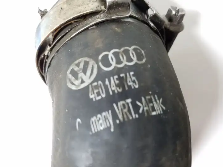 Audi A8 S8 D3 4E (2005 - 2007) 4E0145745 Трубки интеркулера / Шланги интеркулера — фото 2
