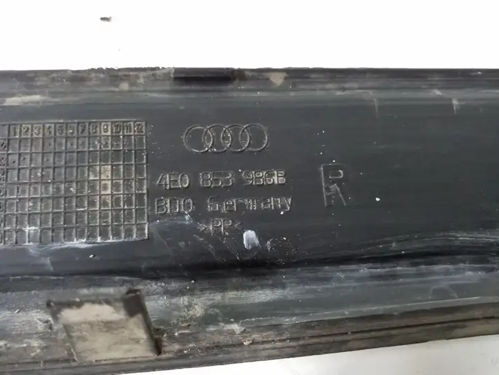 Audi A8 S8 D3 4E (2005 - 2007) 4E0853985B Внутренняя отделка переднего порога — фото 2