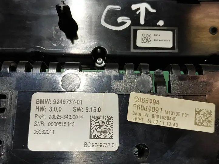 BMW 5 GT F07 (2010 - 2017) 9249737 Управление климат контролем — фото 6