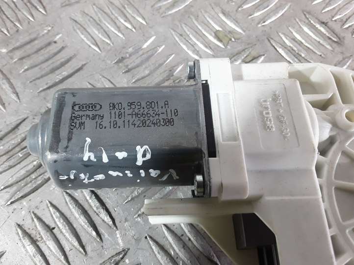 Audi A4 allroad (2009 - 2011)  8K0959801A электродвигатель переднего стеклоподъемника