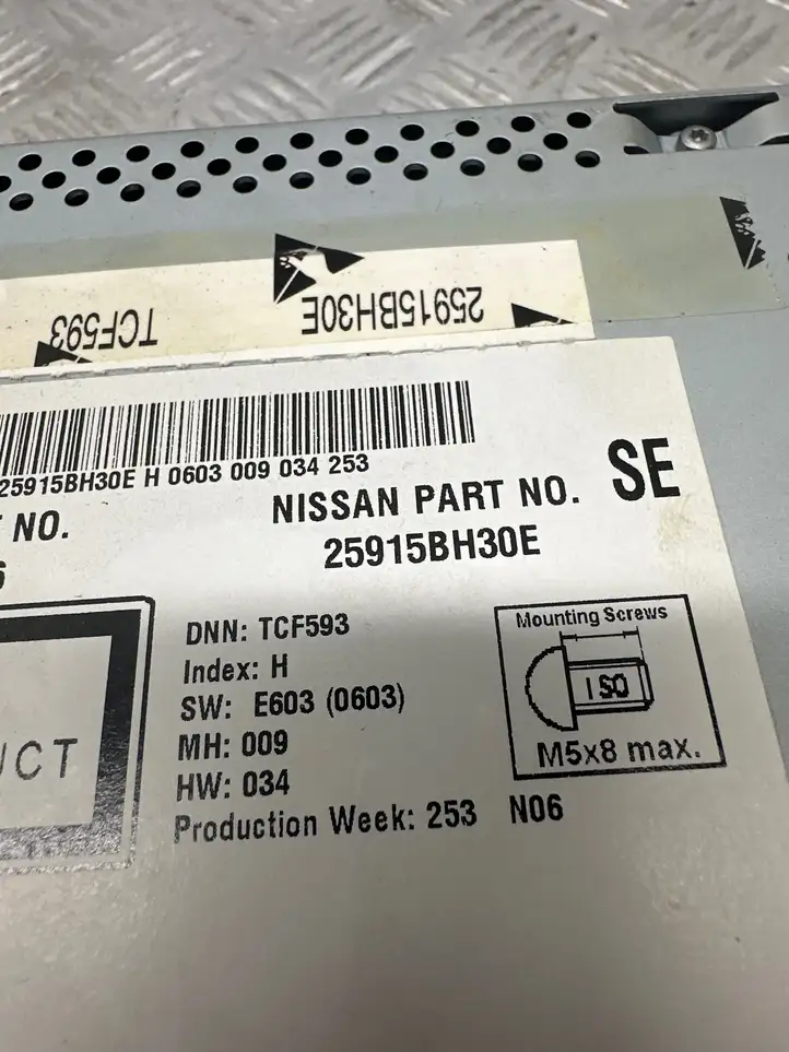 Nissan Qashqai (2013 - 2017) 25915BH30E Магнитола / мультимедийная система — фото 3
