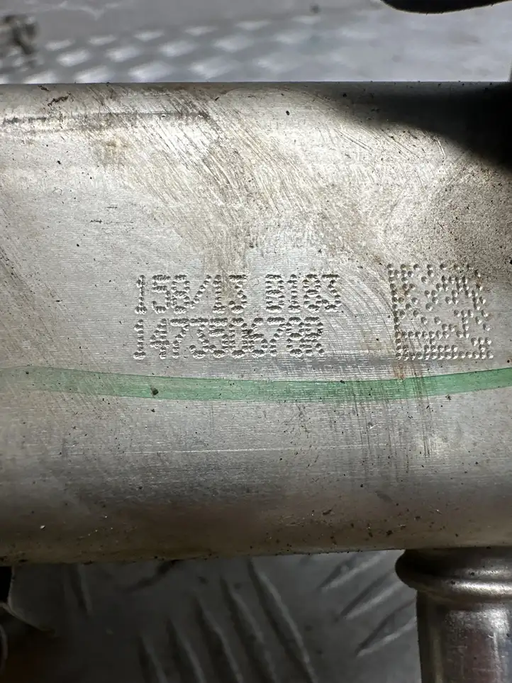Nissan Qashqai (2013 - 2017) 147350678R Охладитель клапана EGR — фото 4
