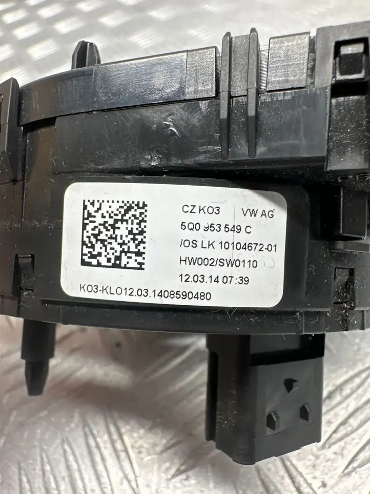 Audi A3/S3 8V (2012 - 2016) 5Q0953549C Контактное кольцо SRS — фото 3
