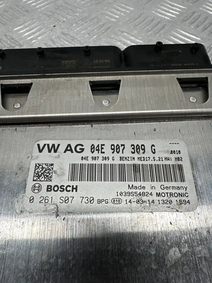 Audi A3/S3 8V (2012 - 2016) 04E907309G Блок управления двигателем (ЭБУ) — фото 2
