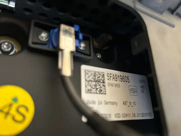 Seat Leon IV (2020 - ) 5FA035862H Магнитола / мультимедийная система — фото 6