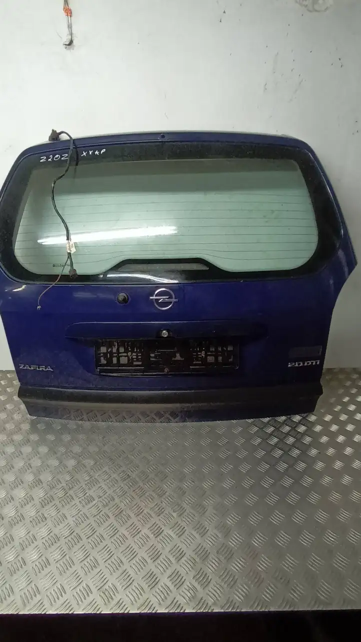 Opel Zafira A (1999 - 2003) Крышка багажника — фото 7