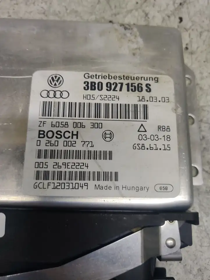 Volkswagen PASSAT B5.5 (2001 - 2005) 3B0927156S Блок управления АКПП — фото 2