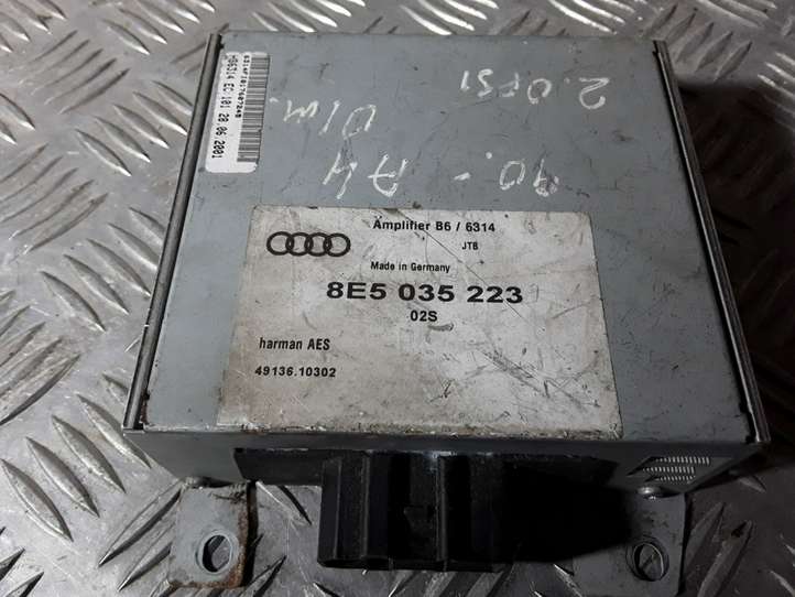 Audi A4 (2000 - 2006)  8E5035223 Блок управления HiFi audio