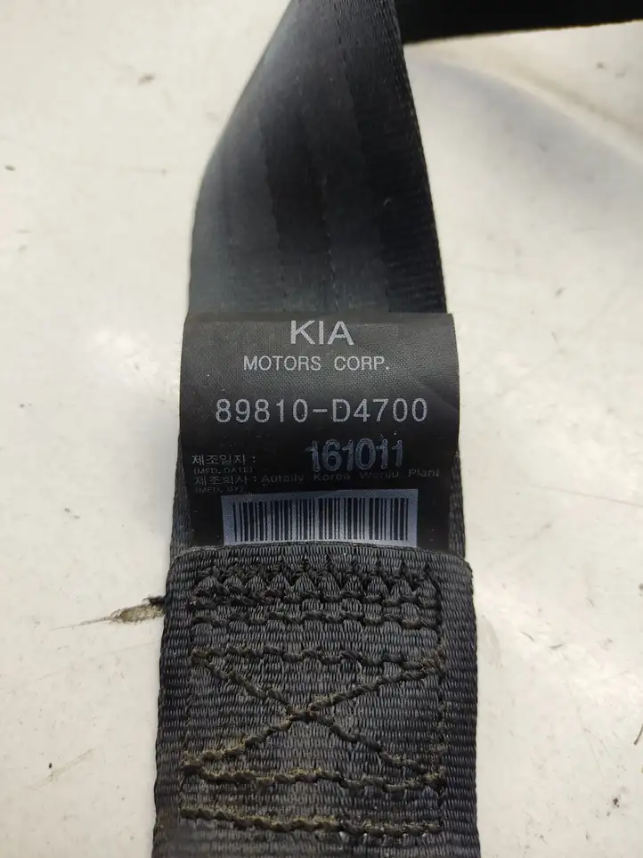 Kia Optima (2015 - 2018) 89810D4700 Задний ремень безопасности — фото 7