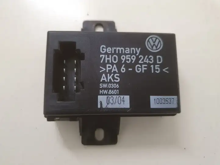 Volkswagen Multivan T5 (2003 - 2015) 7H0959243D Блок управления раздвижными дверями (ECU) — фото 1