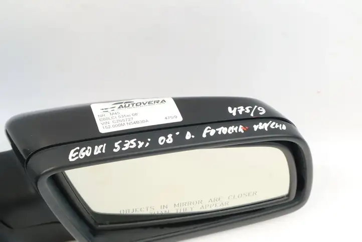 BMW 5 E60 E61 (2004 - 2010) Боковое зеркало с электроприводом — фото 10