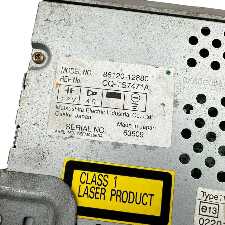 Toyota Corolla E120 E130 (2000 - 2004) 8612012880 Магнитола / мультимедийная система — фото 9