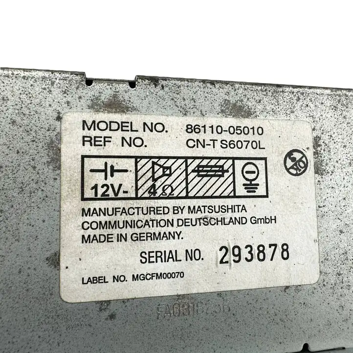 Toyota Avensis T220 (2000 - 2003) 8611005010 Магнитола / мультимедийная система — фото 8