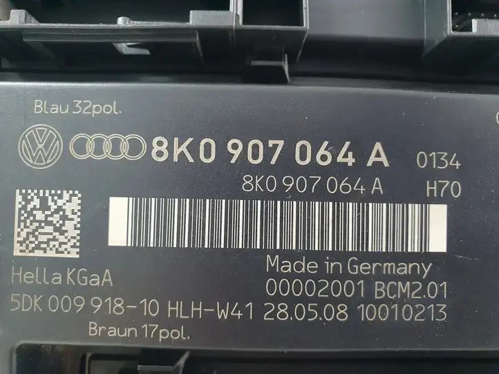 Audi A4 S4 B8 8K (2007 - 2011) 8K0907064A Модуль комфорта — фото 3