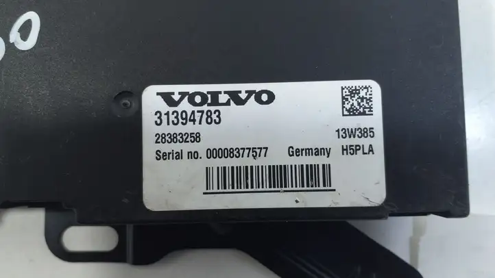Volvo V60 (2013 - 2018) 31394783 Прочие блоки управления — фото 2