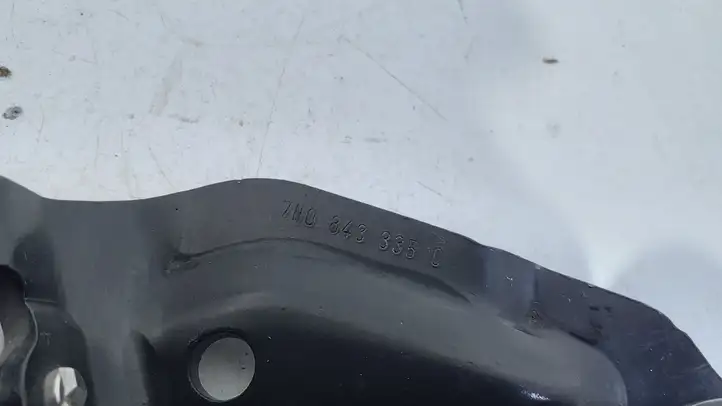 Volkswagen Sharan (2010 - 2015) 7N0843335C Средняя направляющая ролика раздвижной двери — фото 5