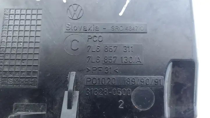Volkswagen Touareg I (2002 - 2010) 7L6857311 Передняя пепельница — фото 5