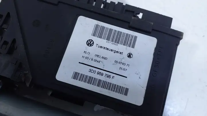 Volkswagen Touareg I (2002 - 2010) 3D0959795F Стеклоподъемник задней двери — фото 5