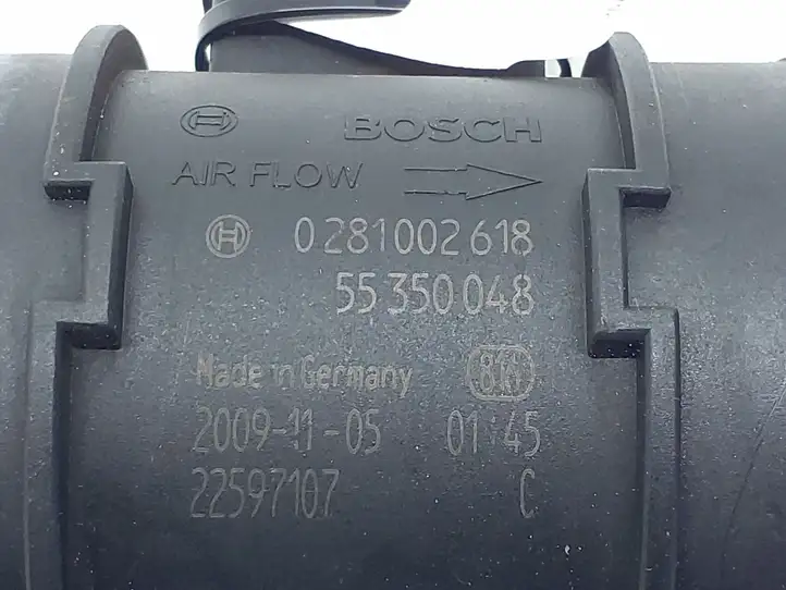 Chevrolet Captiva (2006 - 2011) 0281002618 Датчик массового расхода воздуха — фото 2