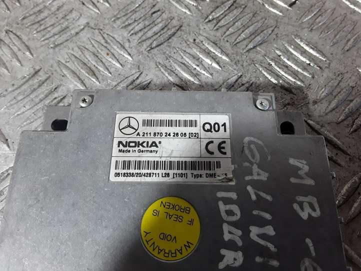 Mercedes-Benz E W211 (2002 - 2009)  A211870242605 Блок управление GSM