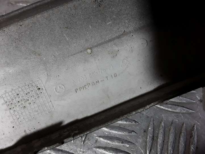 Mercedes-Benz C W203 (2000 - 2007)  A2038852521 Нижняя часть бампера