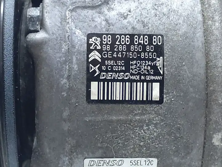 Opel Corsa F (2019 - ) 9828684880 Компрессор (насос) кондиционера воздуха — фото 6