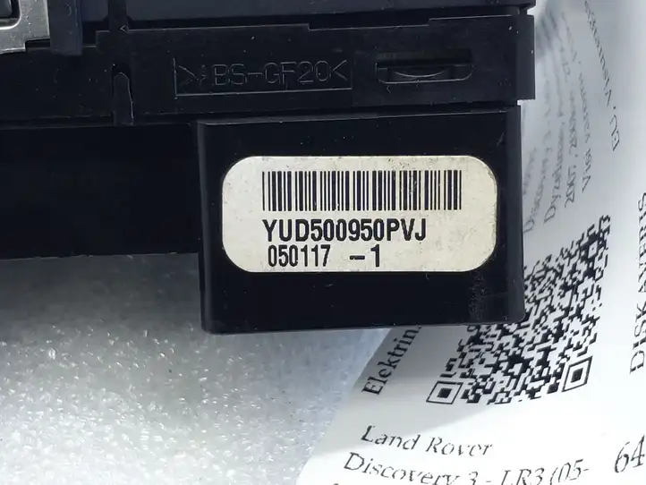 Land Rover Discovery 3 - LR3 (2004 - 2009) YUD500950PVJ Блок кнопок стеклоподъемников — фото 4