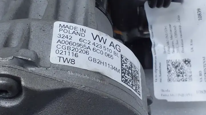 Skoda Fabia Mk3 (NJ) (2015 - 2021) 6C2909144AJ Насос гидроусилителя руля — фото 2